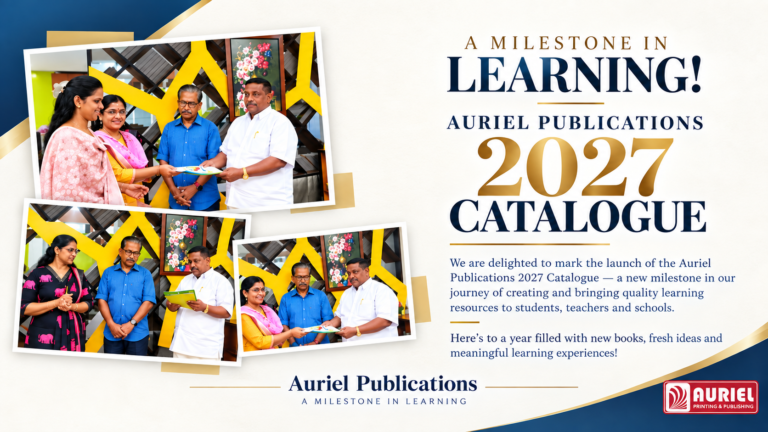 A Milestone in Learning – Auriel Publications 2027 Catalogue Launch